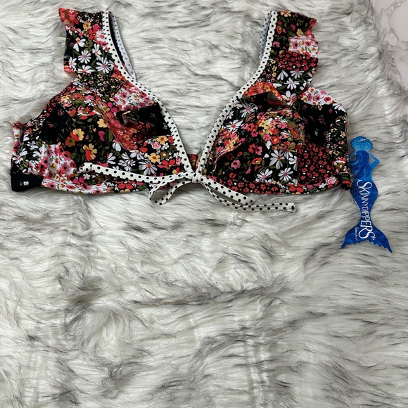 NWT Skinny Dippers Kiara Bikini Top XL Matching Bottoms XL in separate listing! - Picture 3 of 6